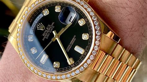 rolex president links|rolex presidential with diamond bezel.